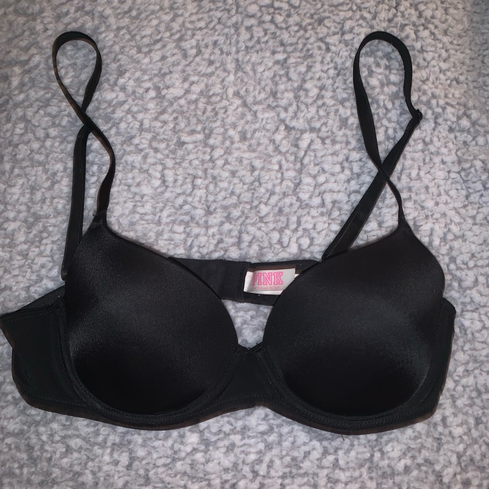 PINK black bra